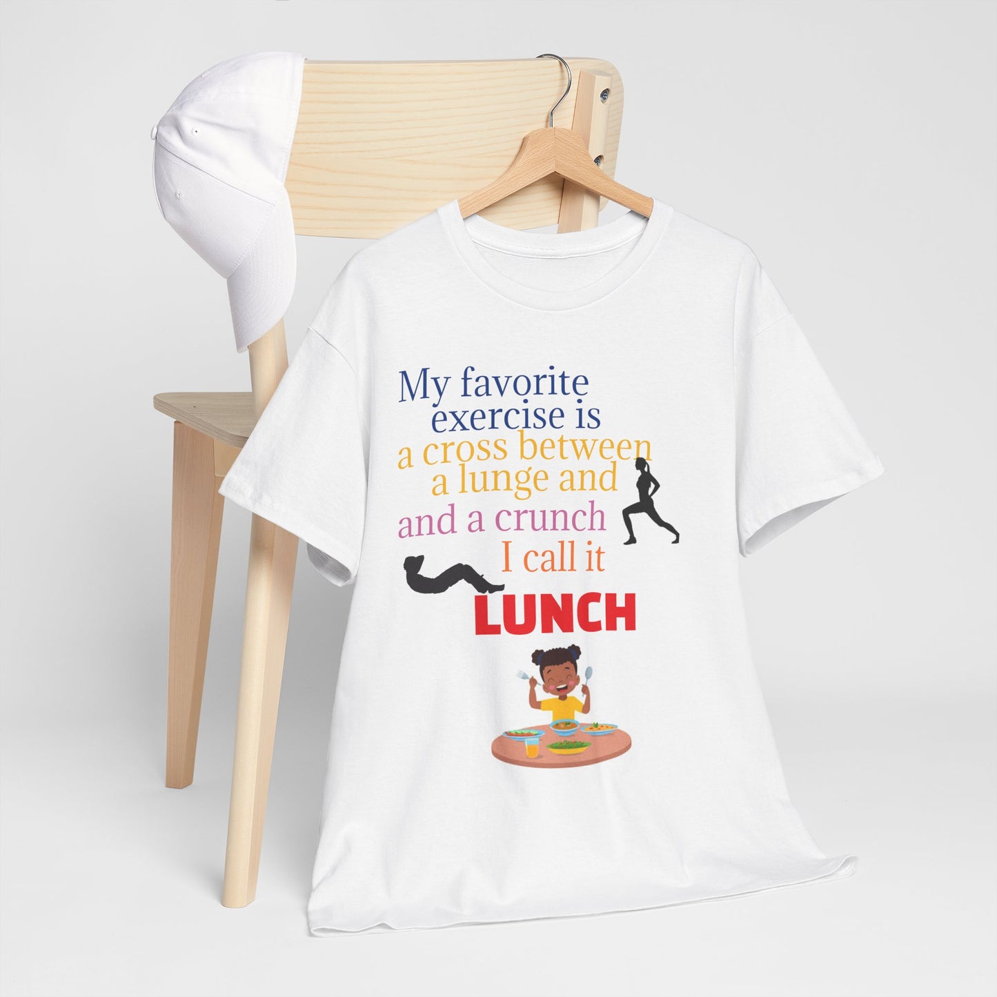 Favorite Exercise, Unisex Heavy Cotton Tee