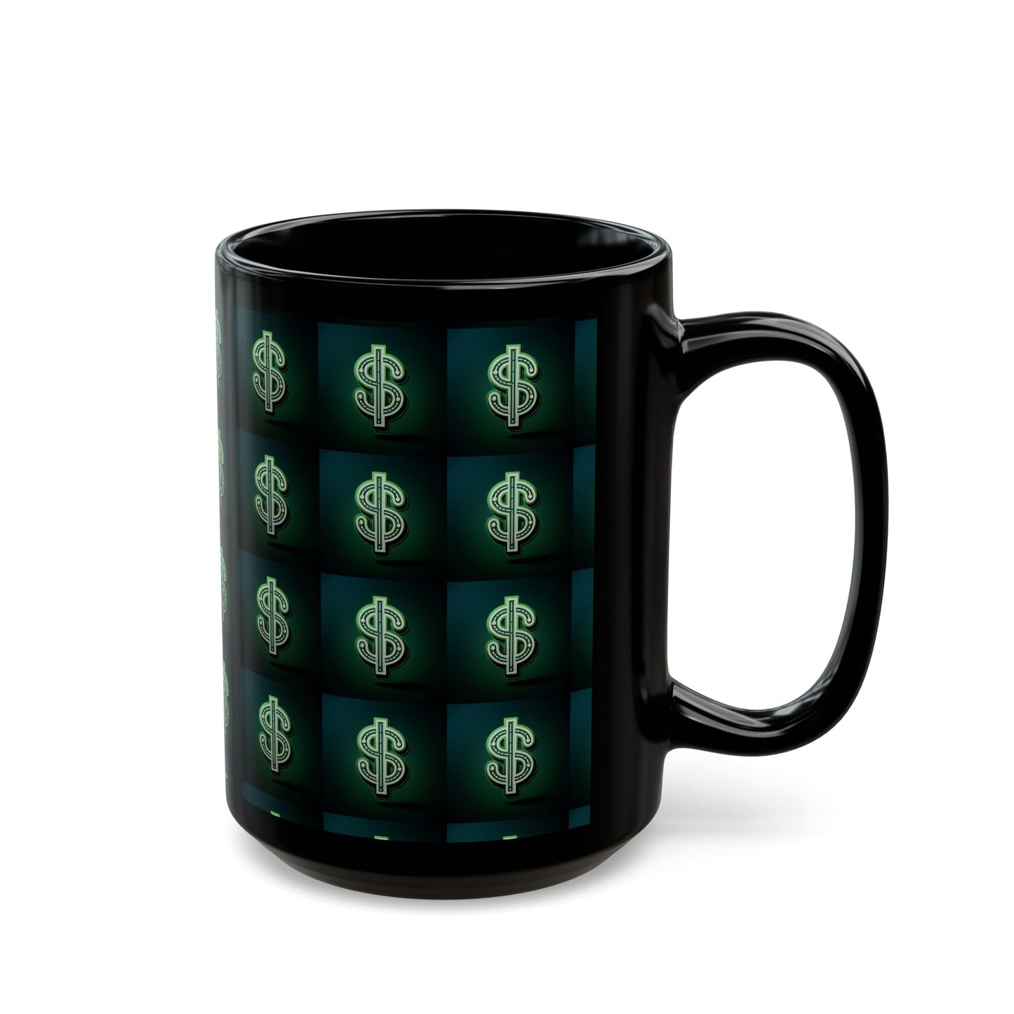Rich Cup, Black Mug (11oz, 15oz)