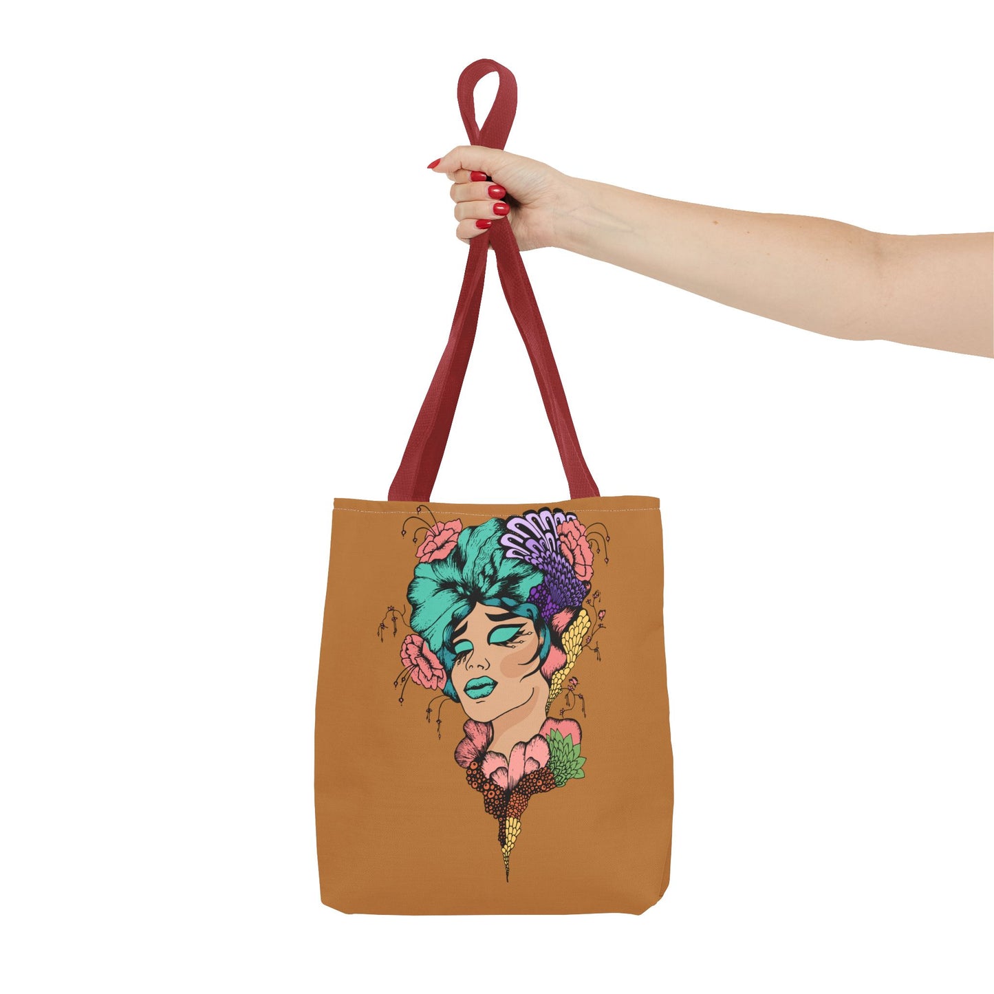 Blue Hair, Tote Bag (AOP)