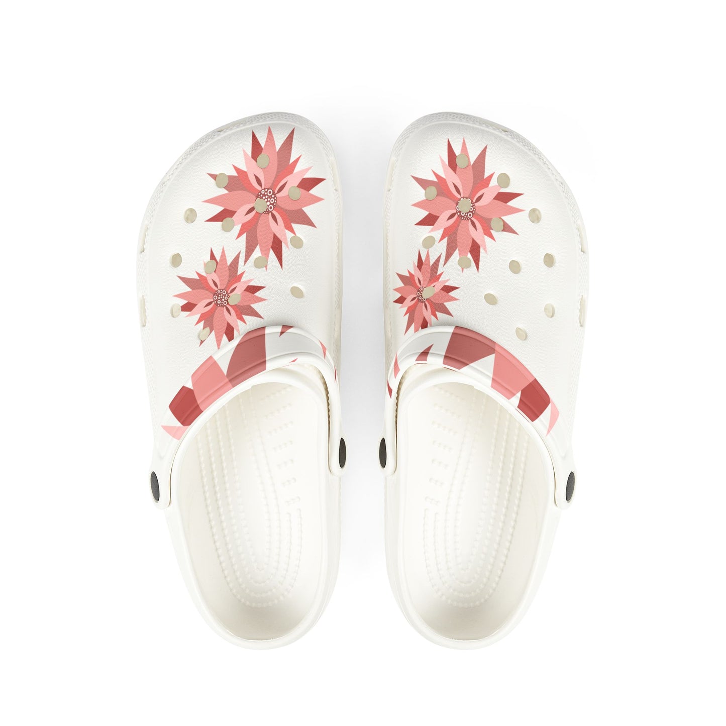 Flower Power, EVA Foam Rubber Shoes (AOP)