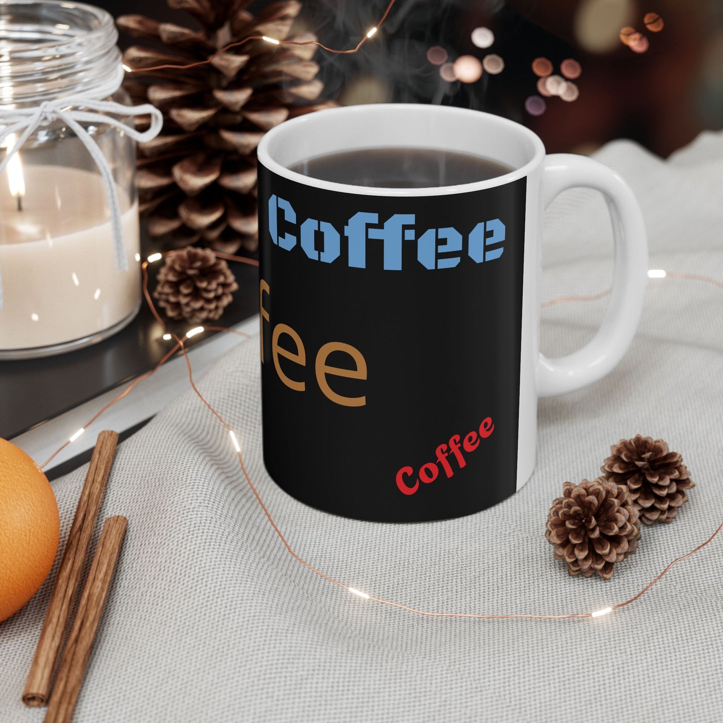 Coffee-coffee, Ceramic Mugs, (11oz, 15oz) Coffee 1st