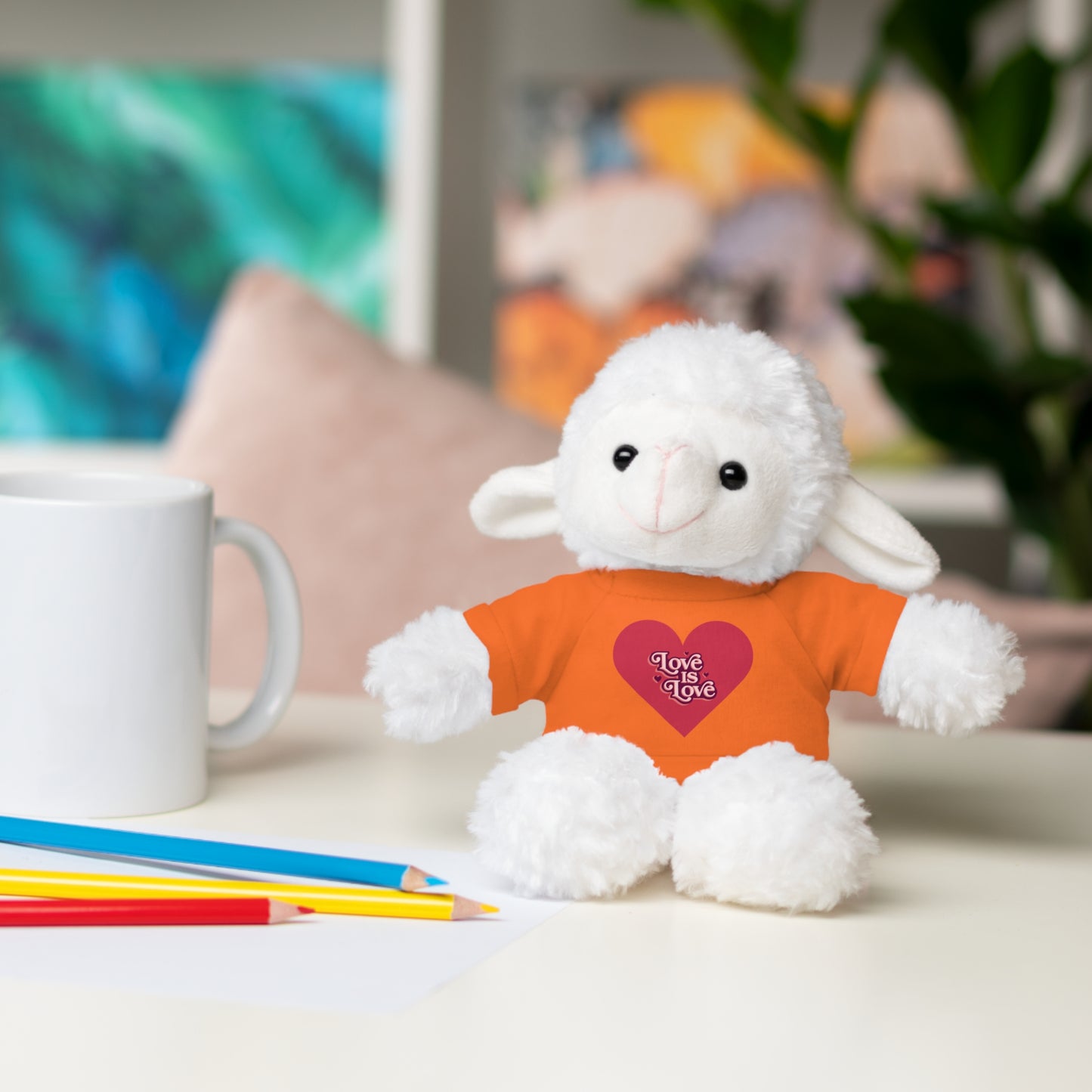 Love, Stuffed Animals with Tee