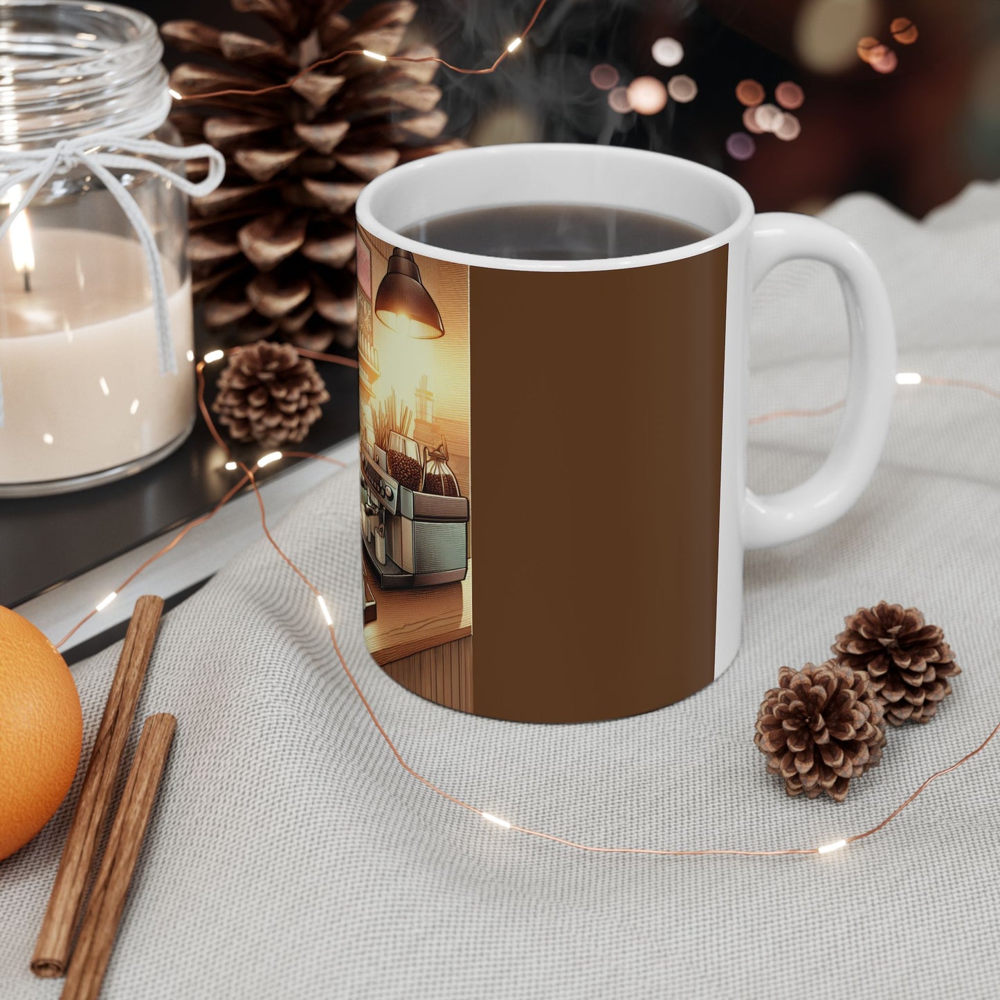 Coffee Shop, Ceramic Mugs, (11oz, 15oz) Coffee 1st