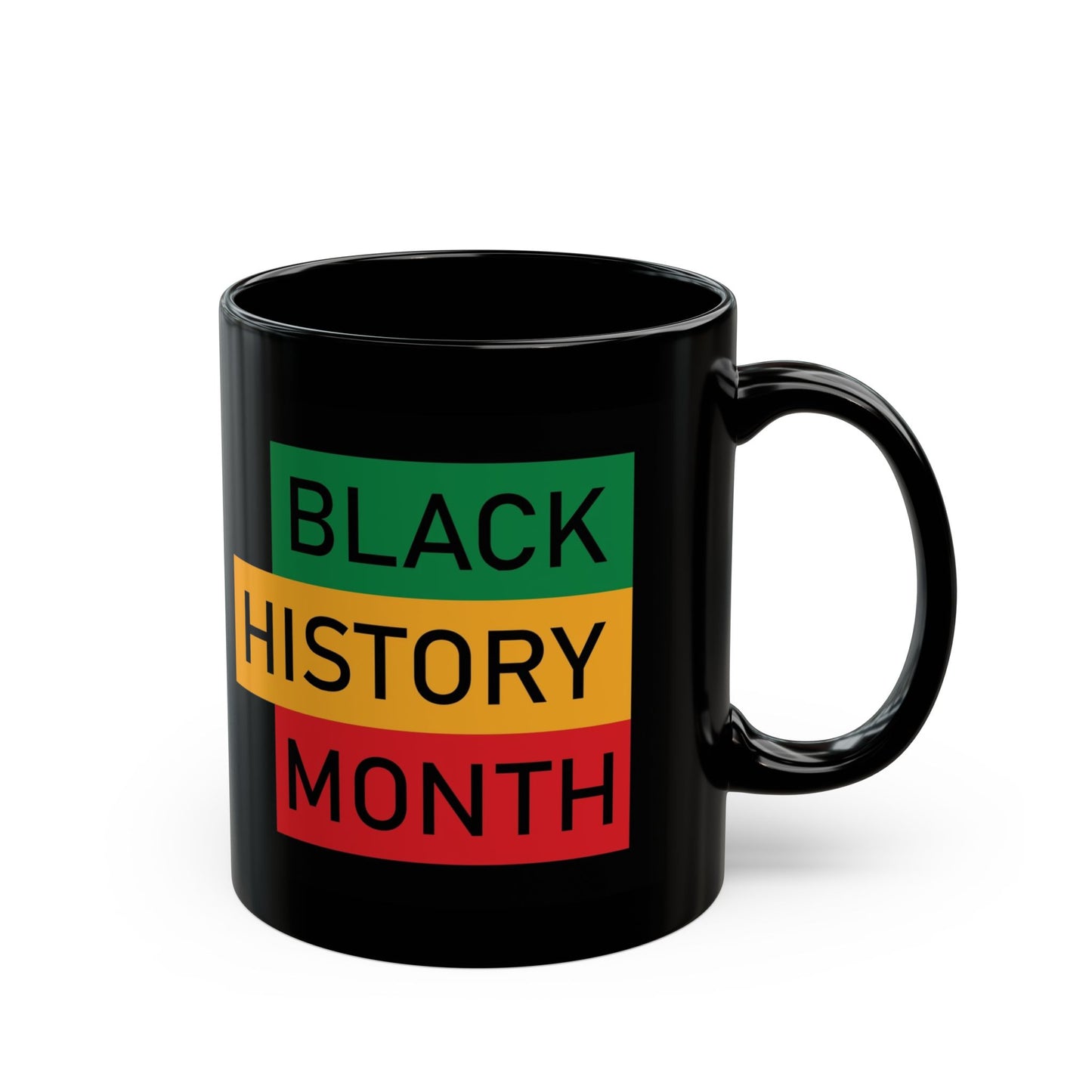 Black History Month Black Mug (11oz/15oz) — Celebrate Black History