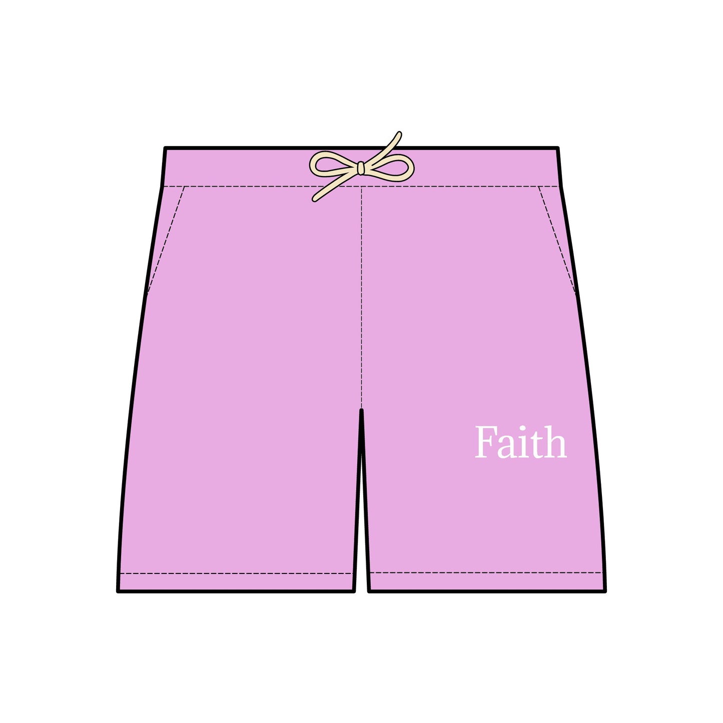 Unisex Garment-Dyed Lightweight Fleece Sweat Shorts