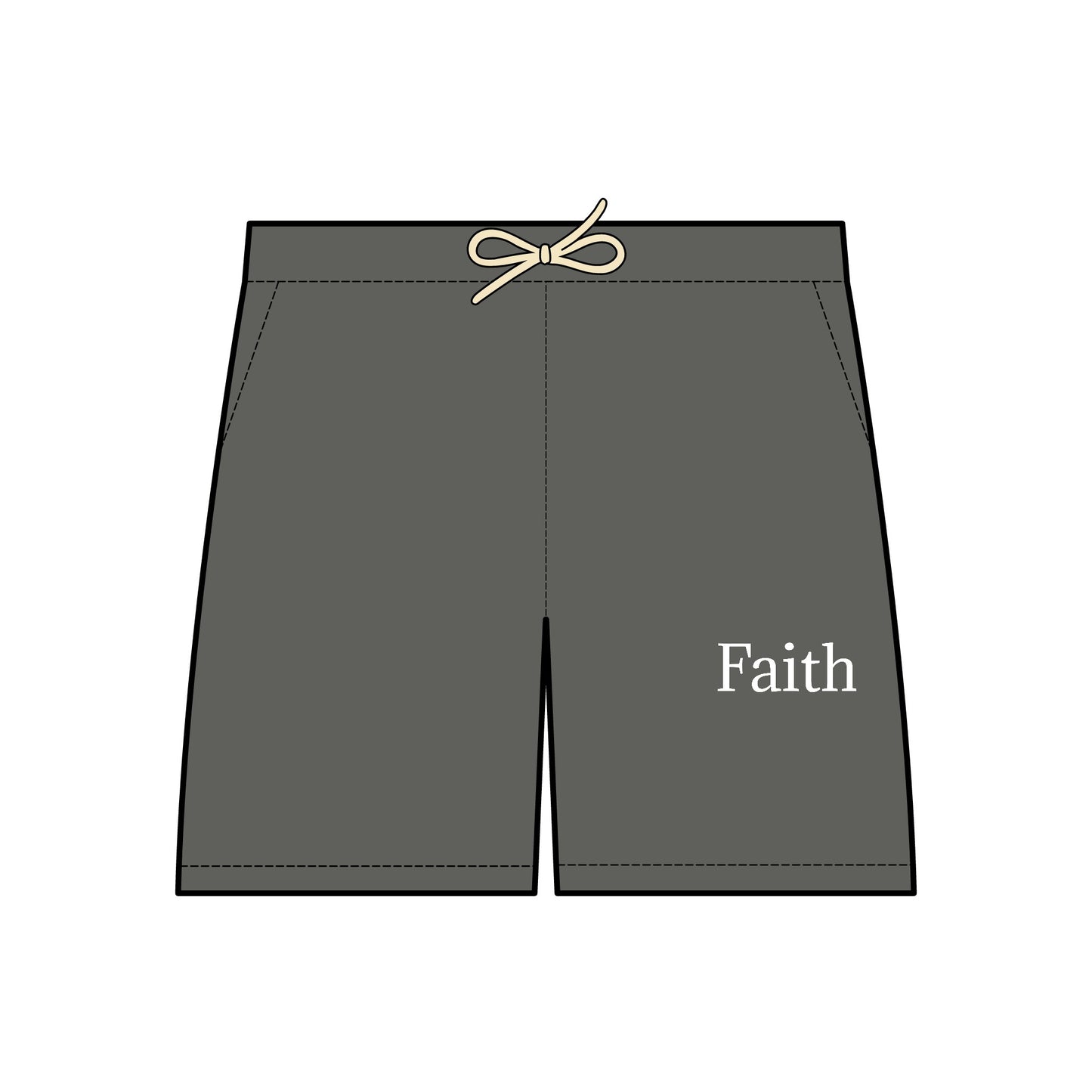 Unisex Garment-Dyed Lightweight Fleece Sweat Shorts
