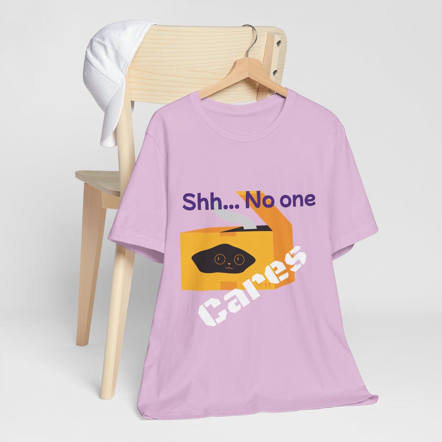 No one Cares, Unisex Jersey Short Sleeve Tee