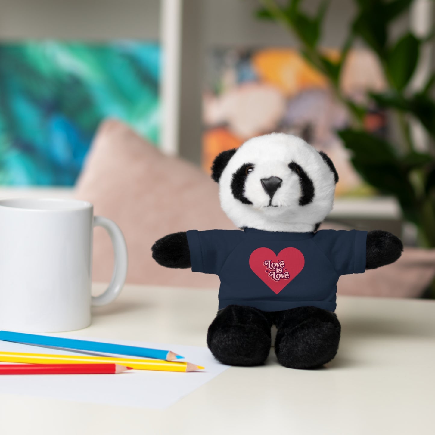 Love, Stuffed Animals with Tee
