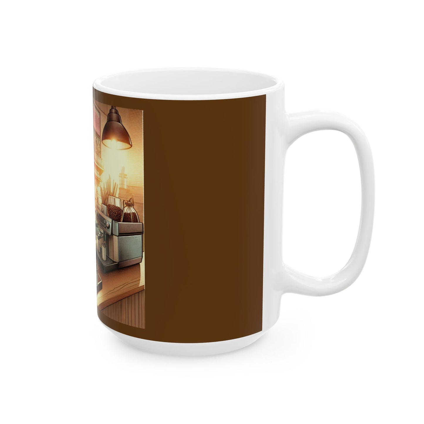 Coffee Shop, Ceramic Mugs, (11oz, 15oz) Coffee 1st