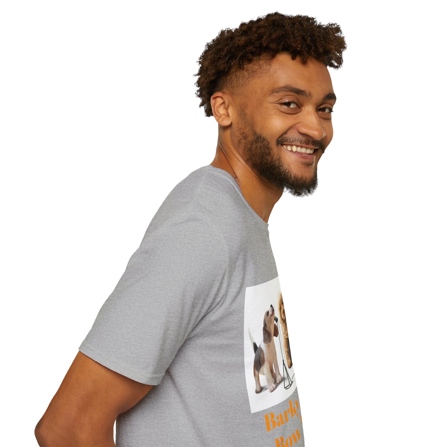 Dog Band T‑Shirt — "Barky & The Bow Wow's" Graphic Tee
