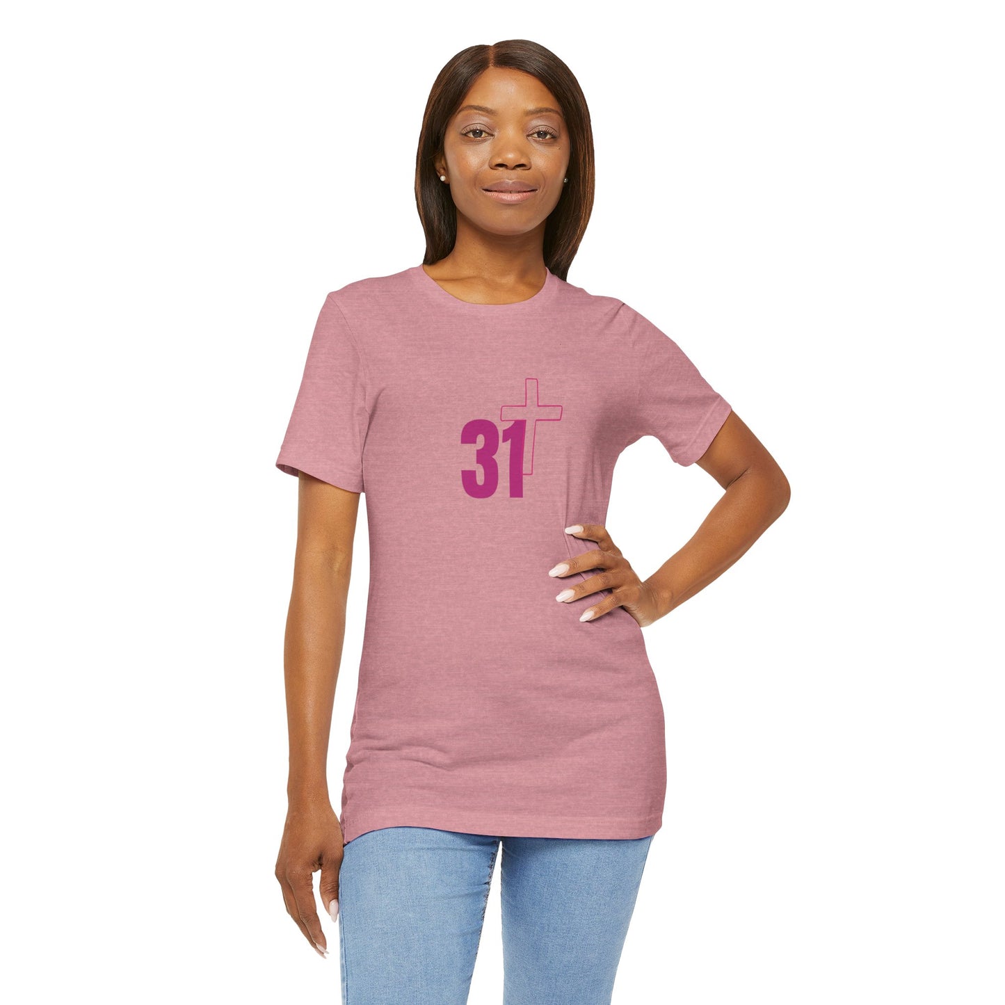 Proverbs 31, Unisex Jersey Short Sleeve Tee