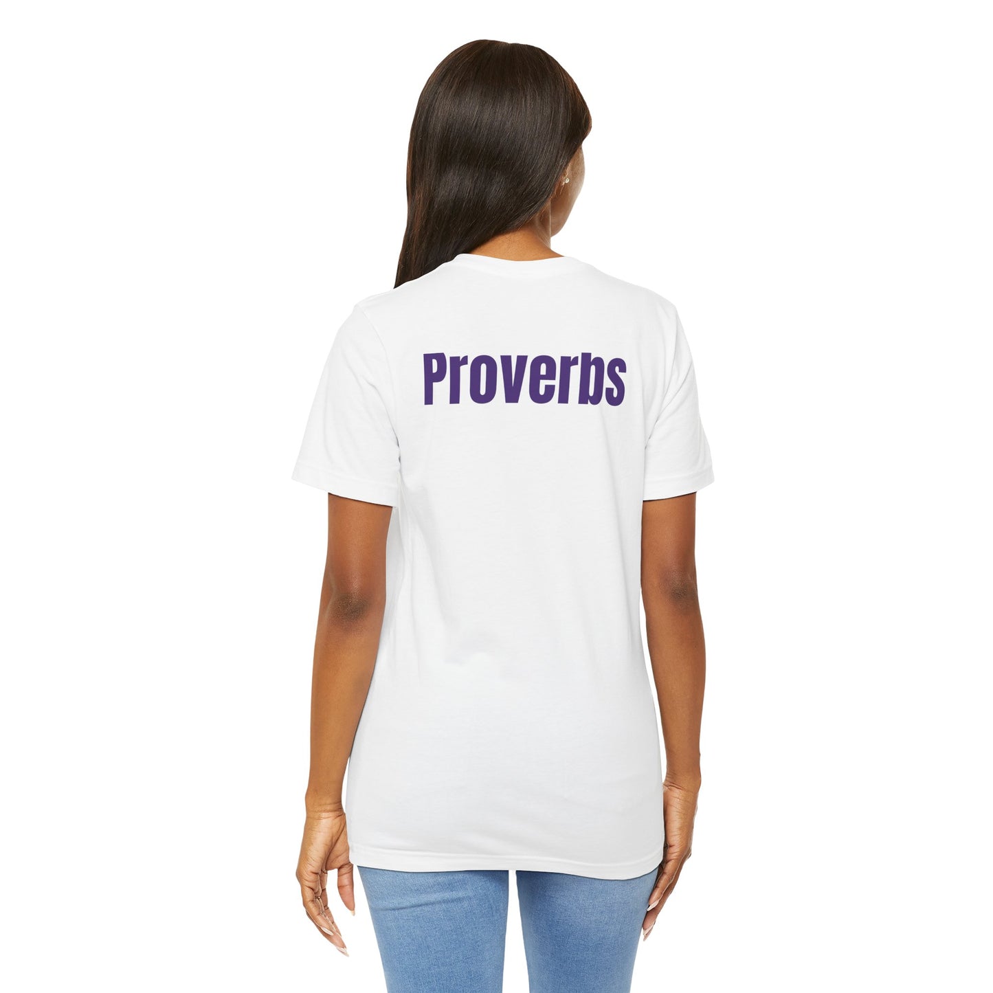 Proverbs 31, Unisex Jersey Short Sleeve Tee