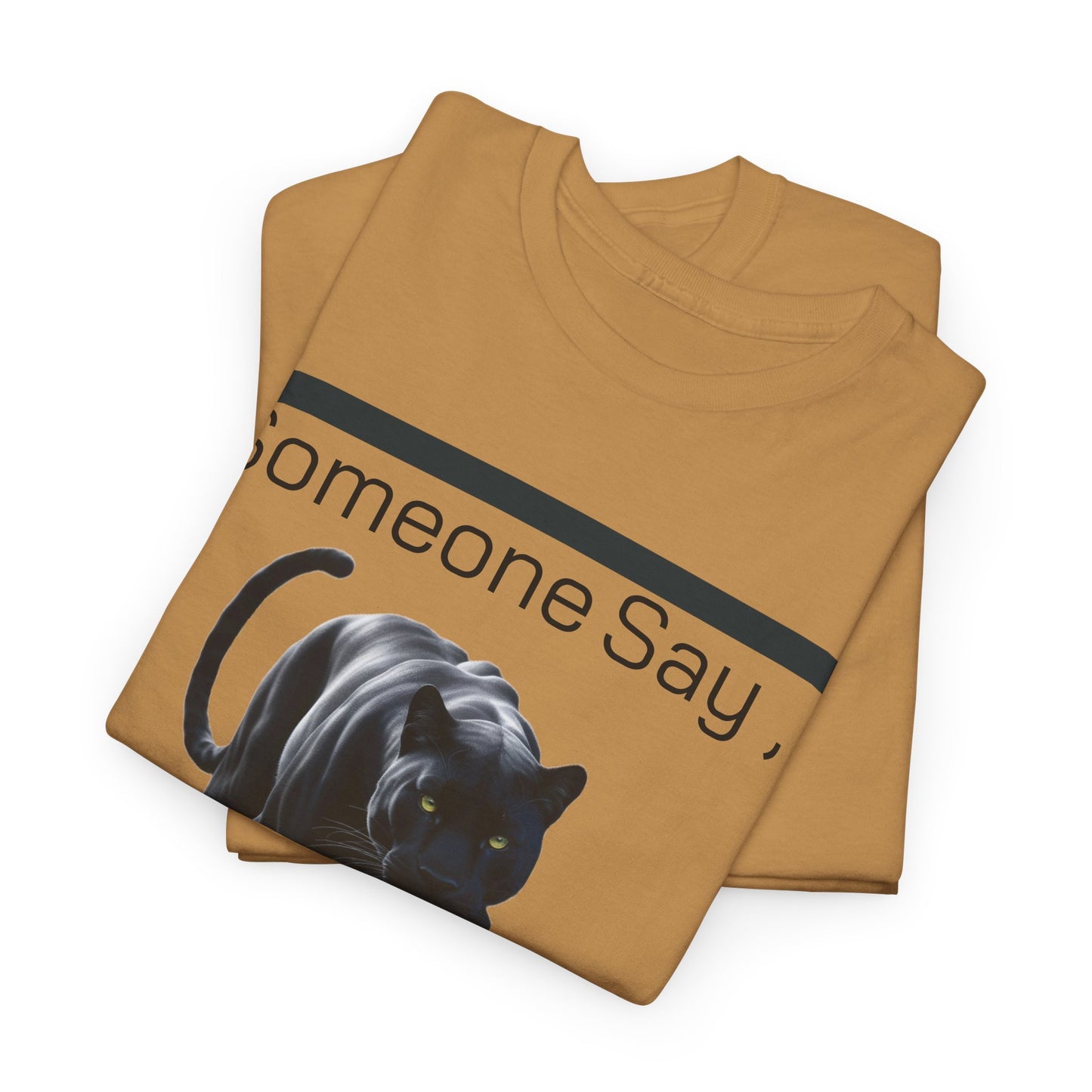 Here Kitty?, Unisex Heavy Cotton Tee Express Delivery available