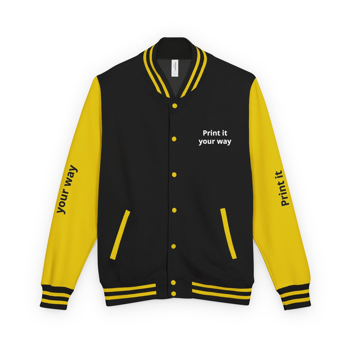 Letterman Jacket — "Print It Your Way" Custom Varsity Jacket