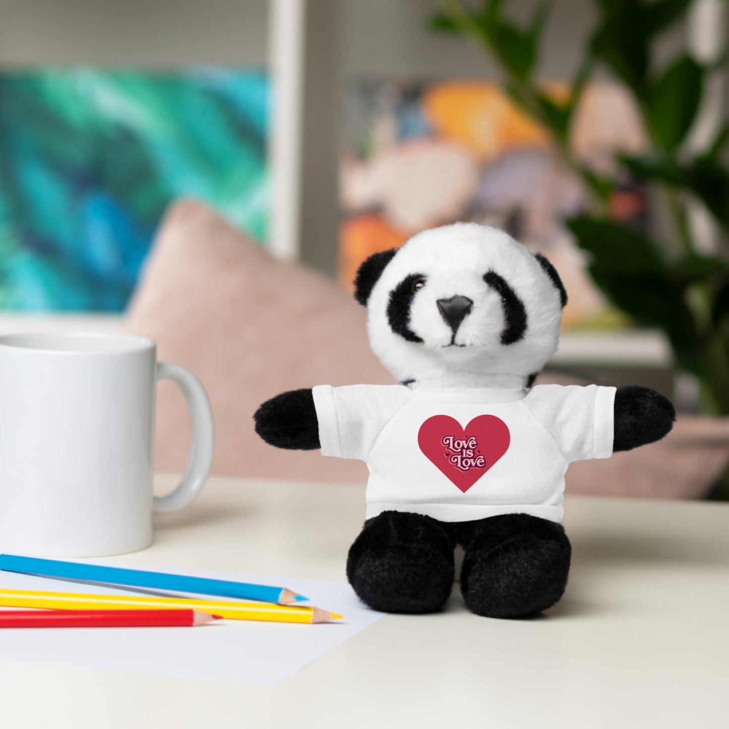 Love, Stuffed Animals with Tee