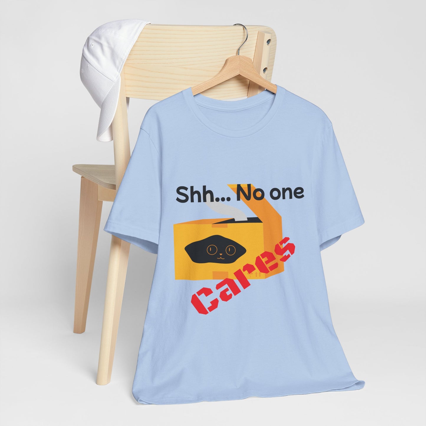 No one Cares, Unisex Jersey Short Sleeve Tee