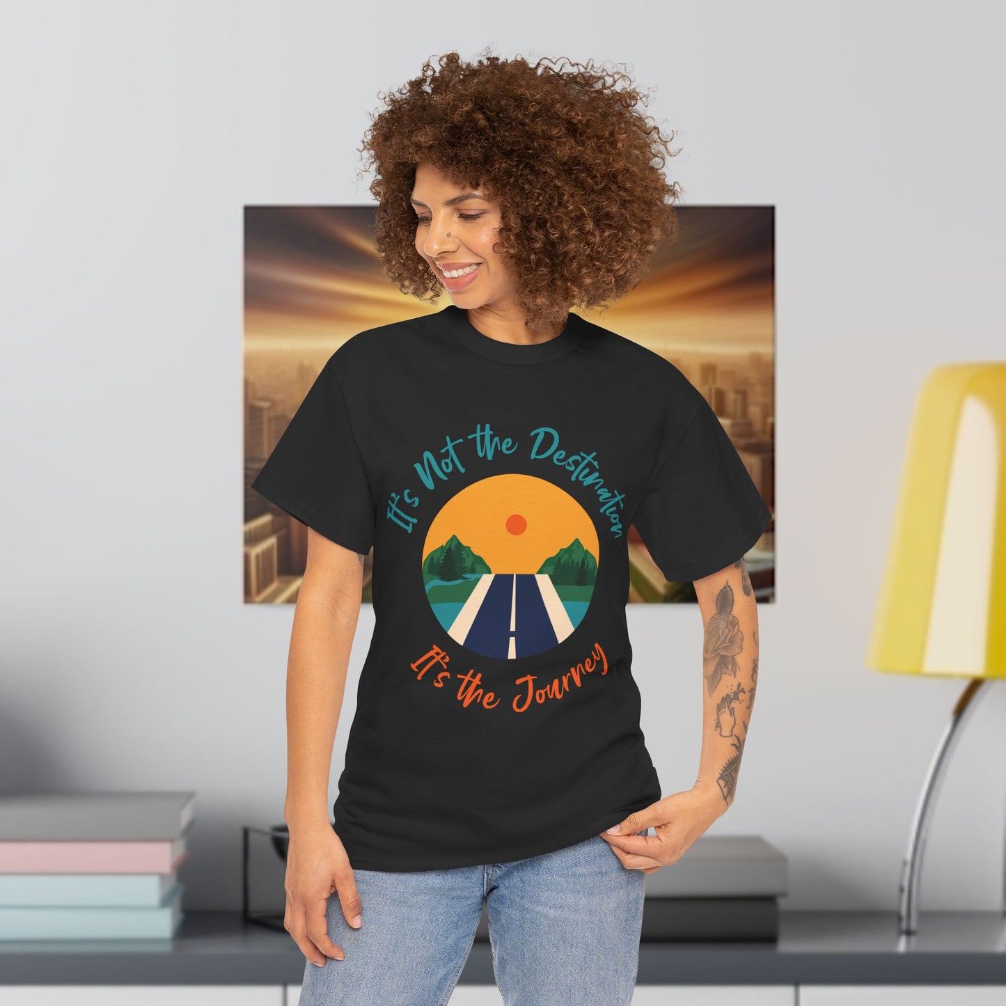Life Journey, Unisex Heavy Cotton Tee