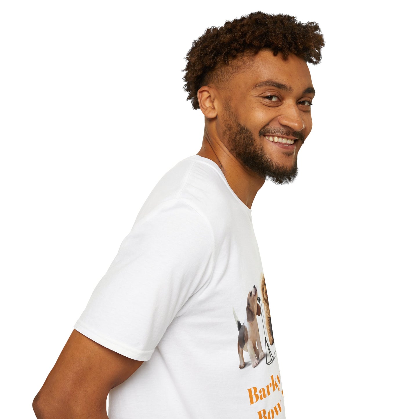 Dog Band T‑Shirt — "Barky & The Bow Wow's" Graphic Tee
