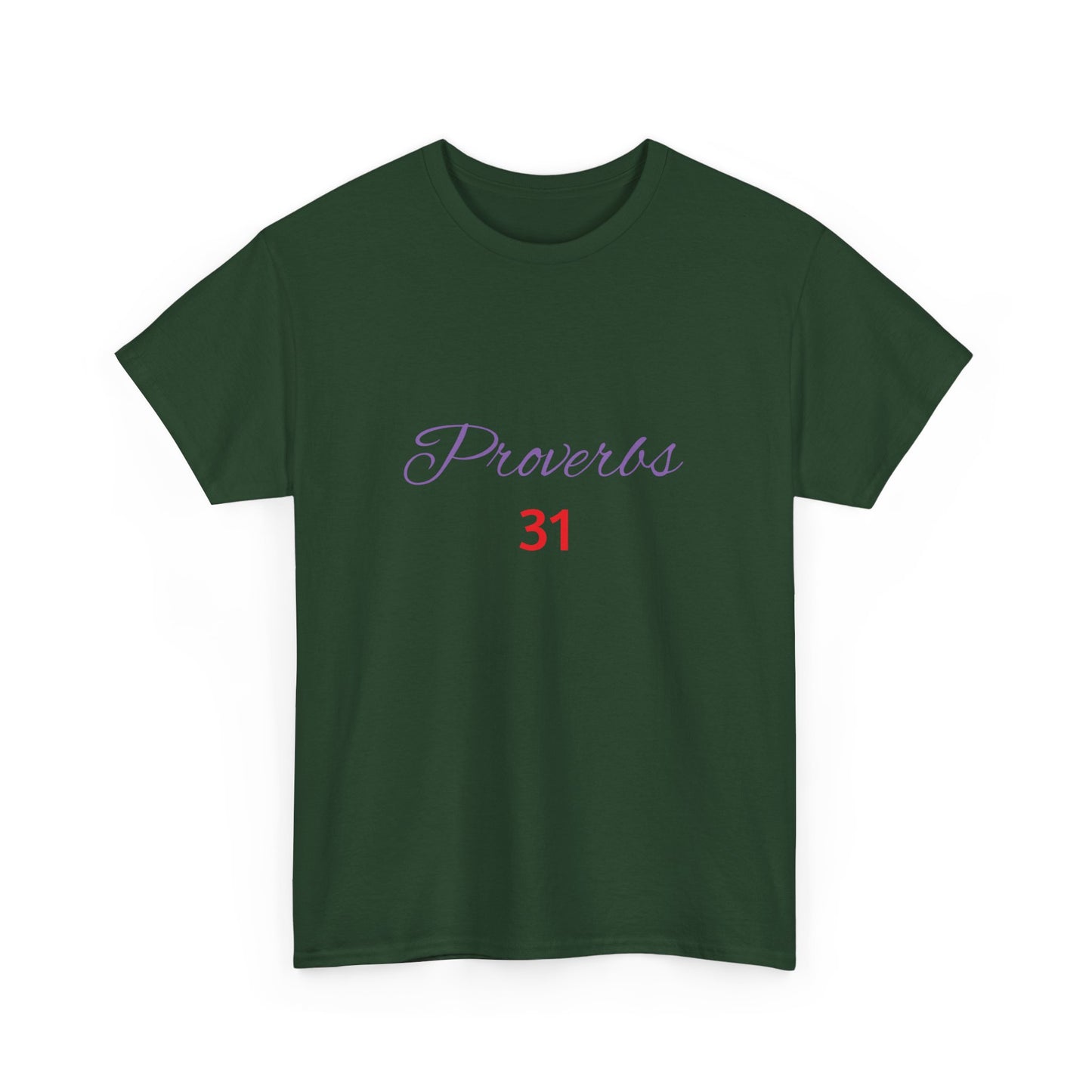 Proverbs 31, Unisex Heavy Cotton Tee