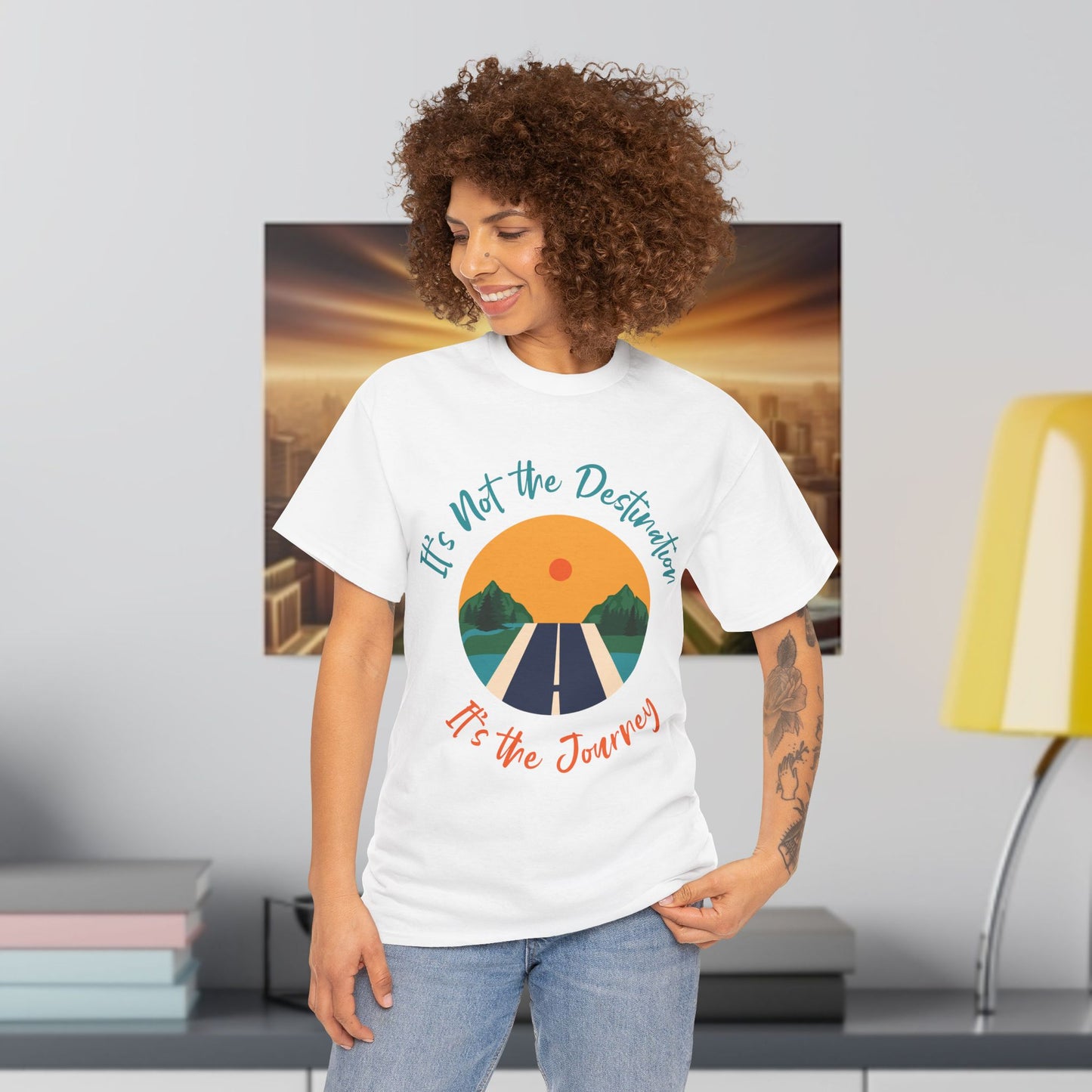 Life Journey, Unisex Heavy Cotton Tee