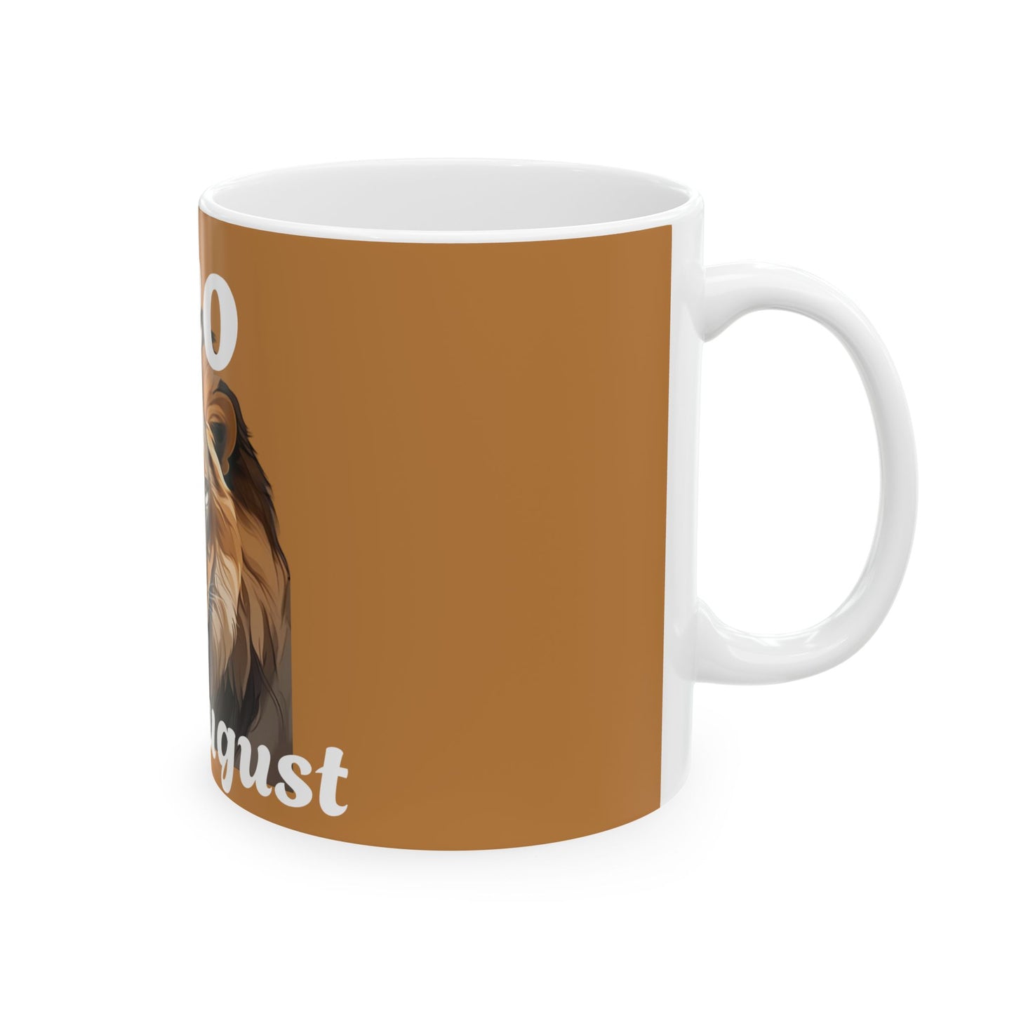 Leo, Ceramic Mugs, (11oz, 15oz) Coffee 1st