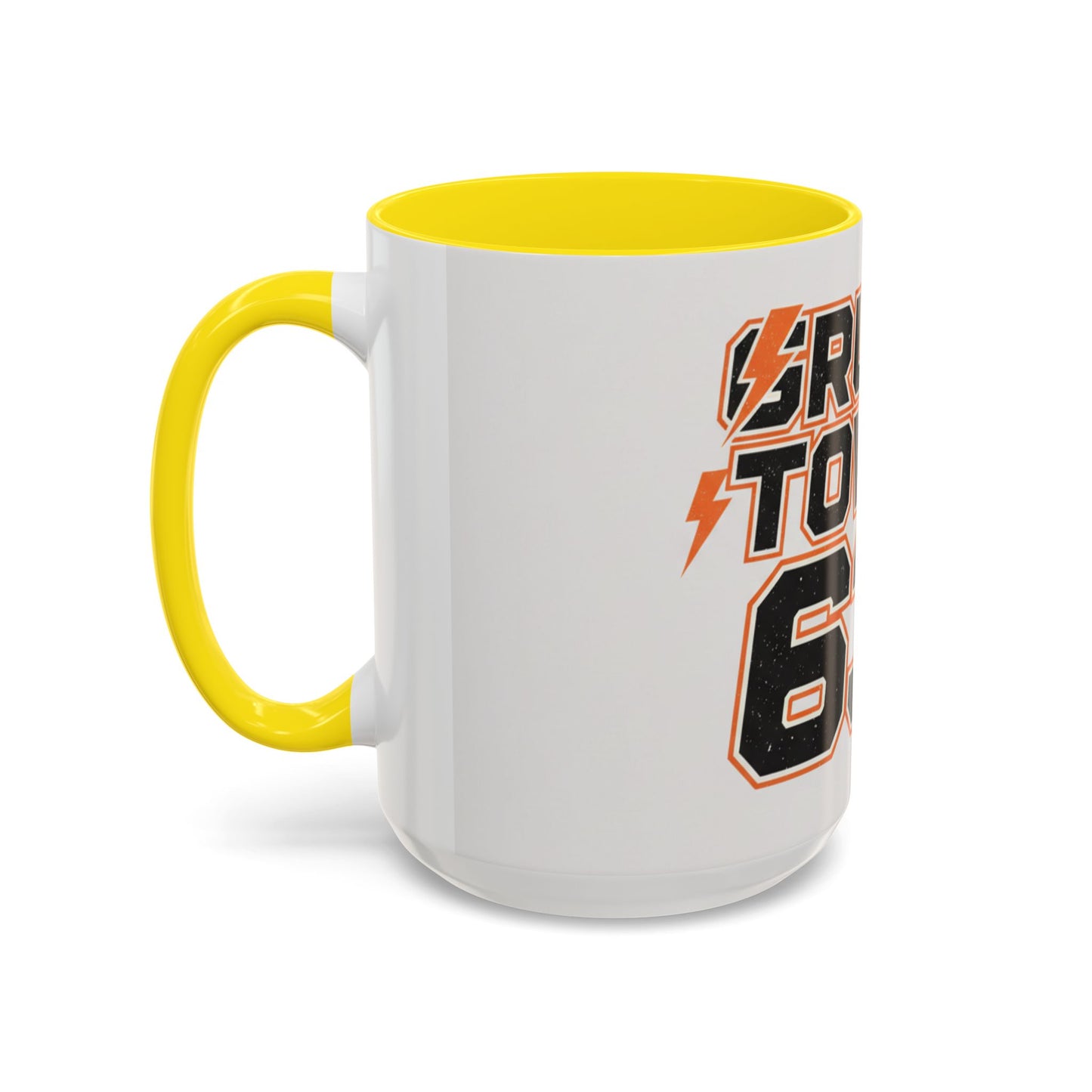 Accent Coffee Mug — 'Crump Town 63' Retro Racing Logo Coffee Mug (11/15oz)