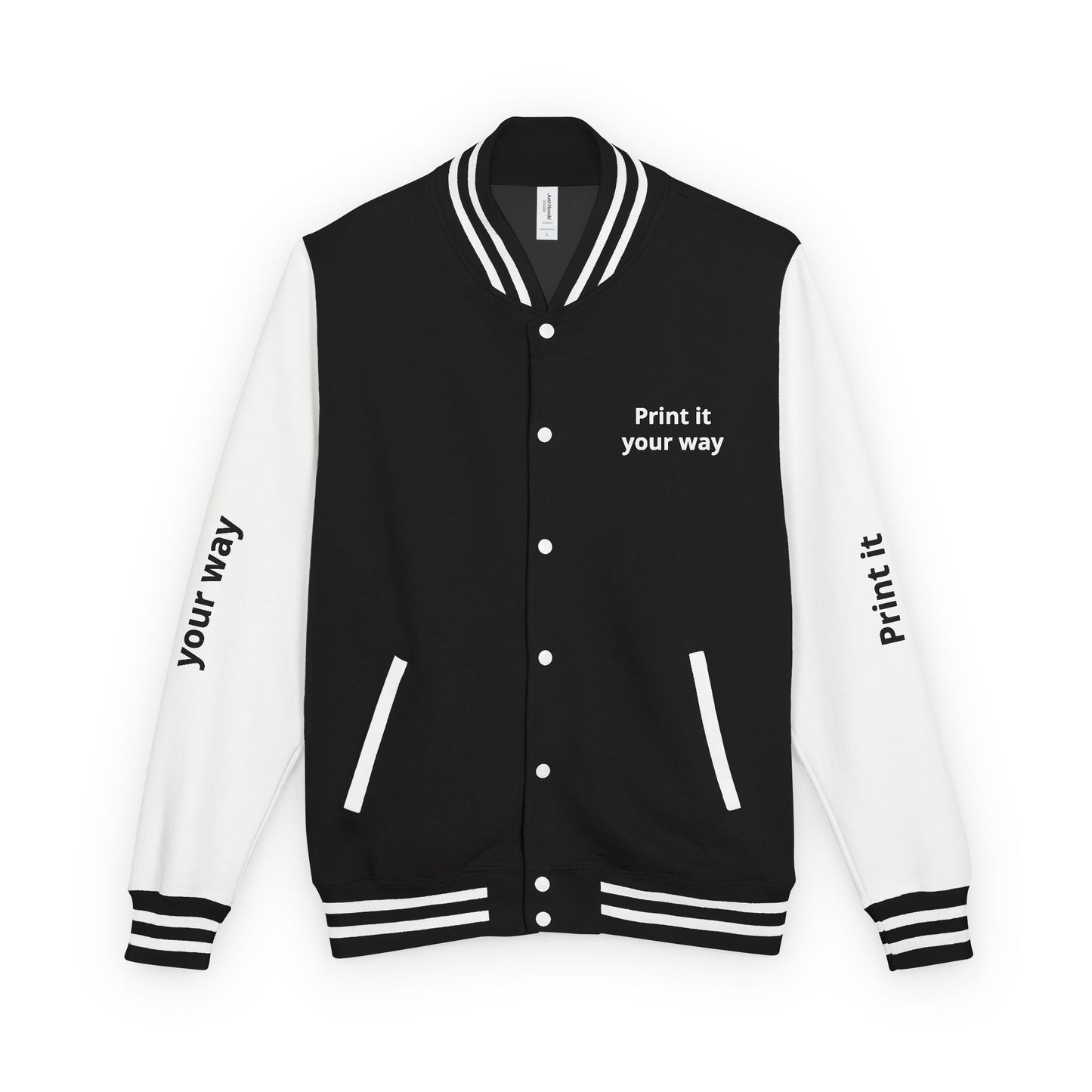 Letterman Jacket — "Print It Your Way" Custom Varsity Jacket