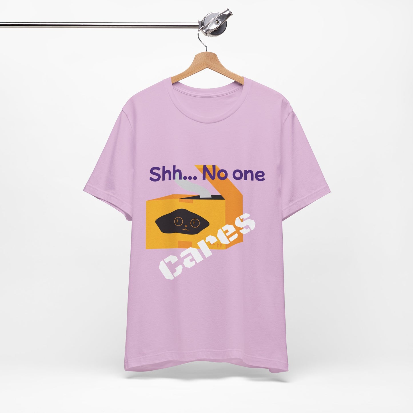 No one Cares, Unisex Jersey Short Sleeve Tee