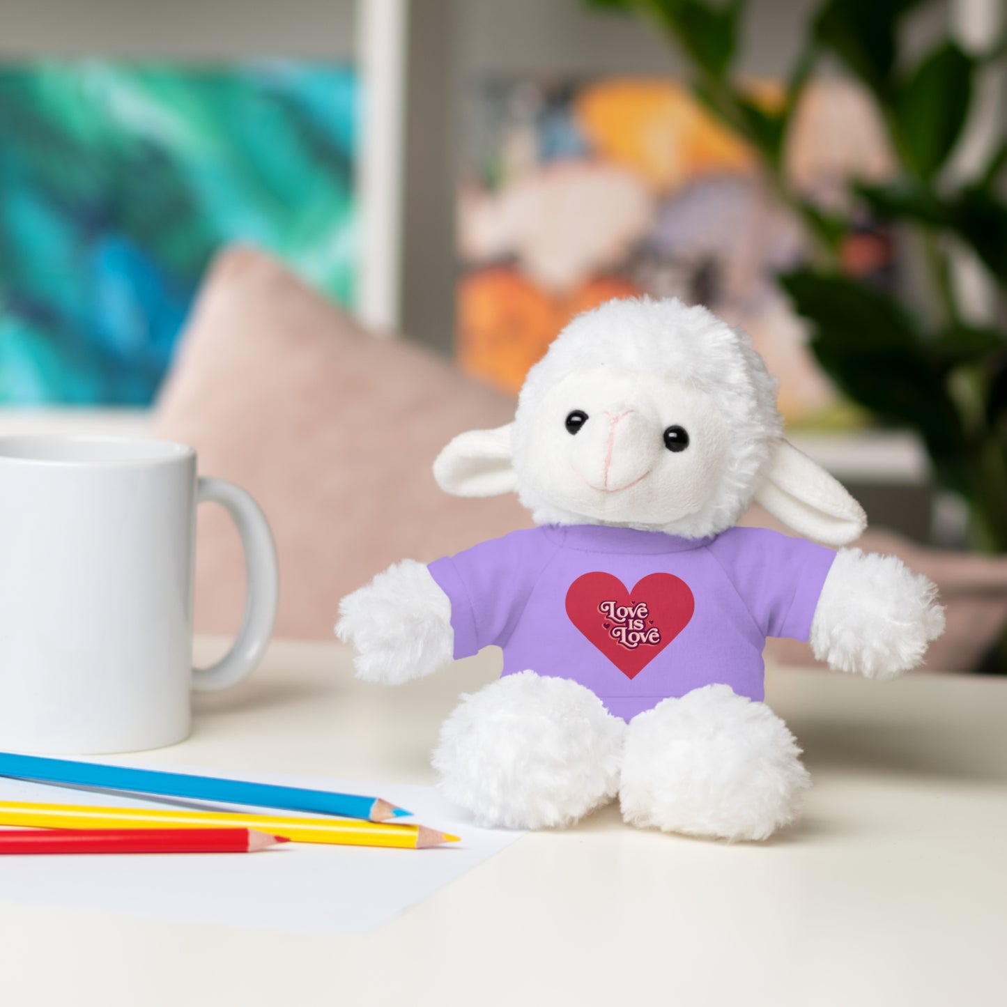 Love, Stuffed Animals with Tee