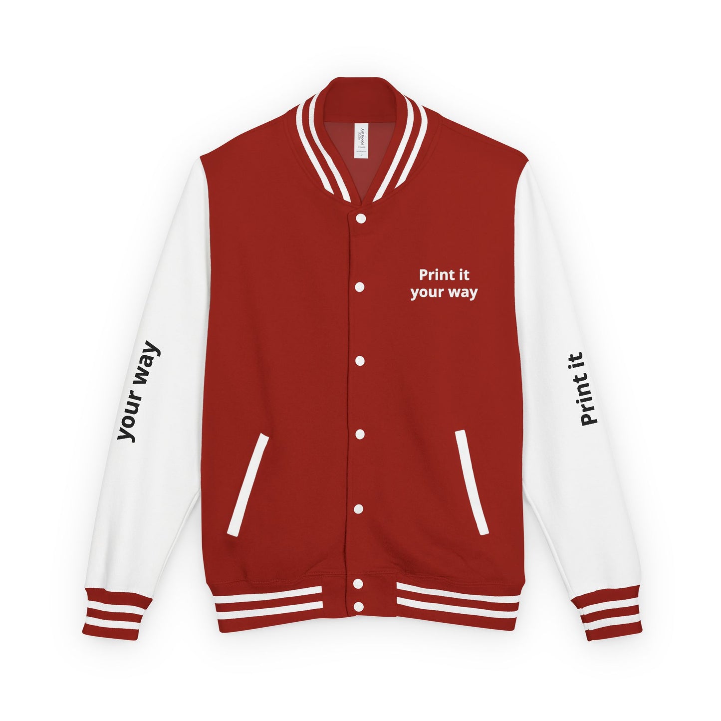 Letterman Jacket — "Print It Your Way" Custom Varsity Jacket