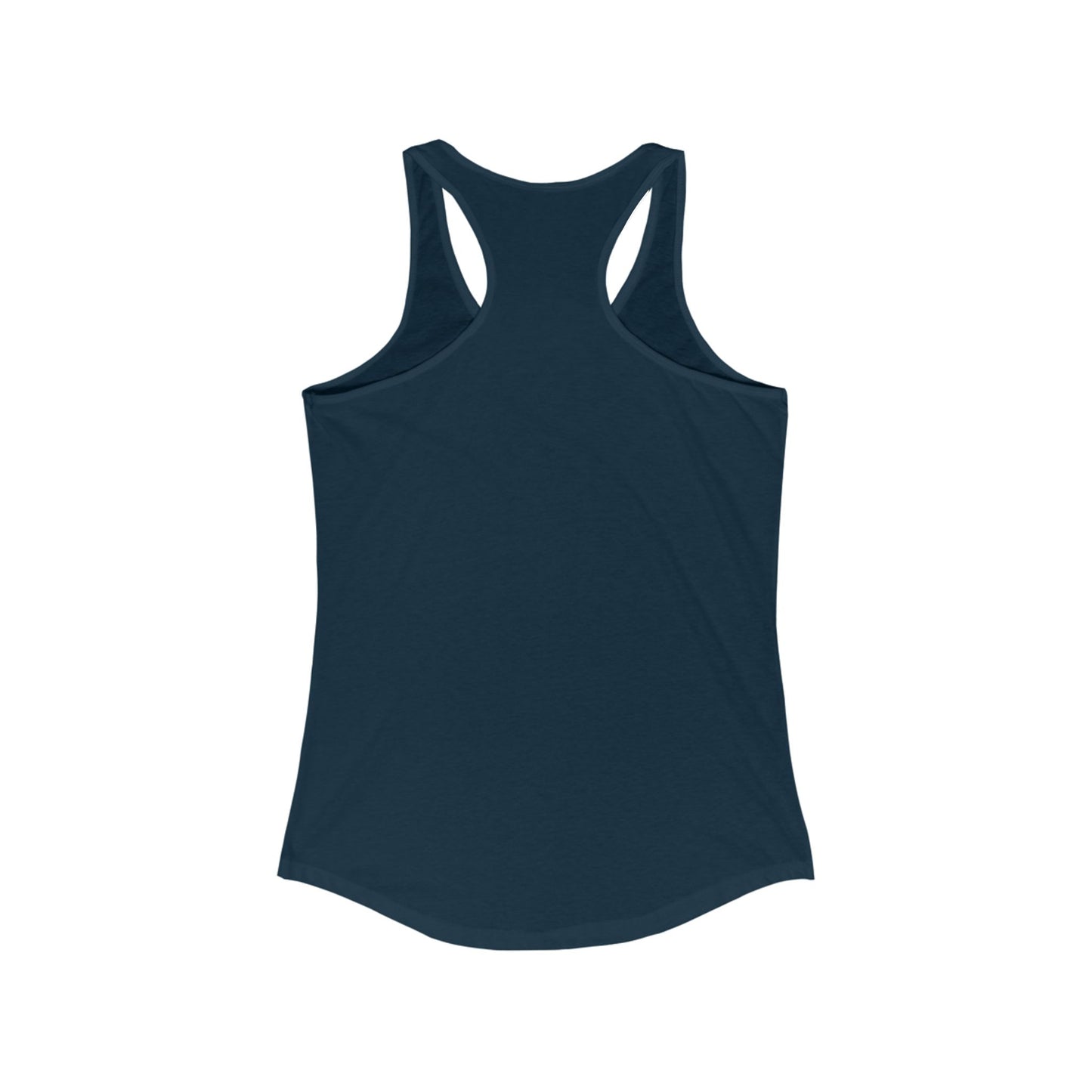 Smile/Drink, Women's Ideal Racerback Tank