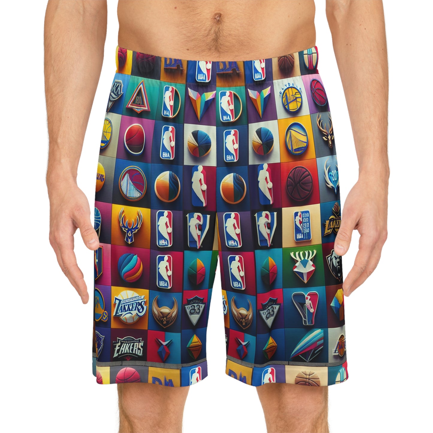 NBA Teams, Basketball Shorts (AOP)