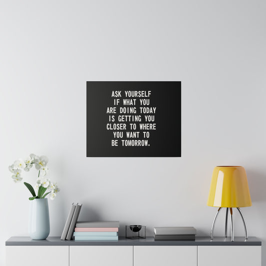Matte Canvas, Stretched, 0.75"