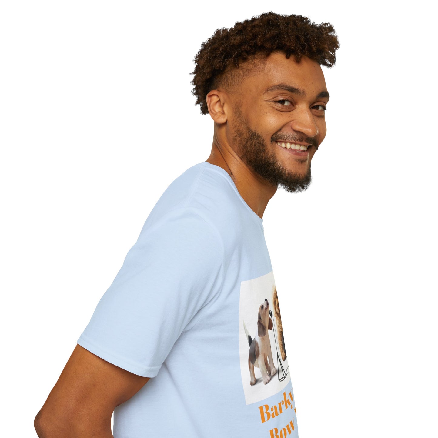 Dog Band T‑Shirt — "Barky & The Bow Wow's" Graphic Tee