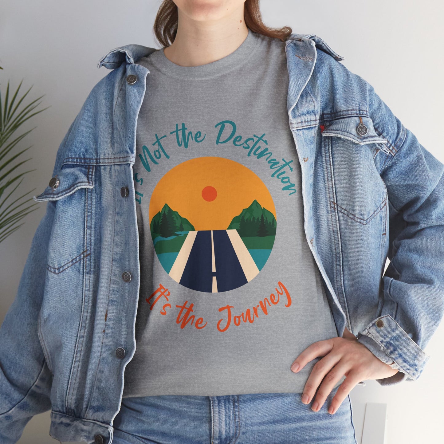 Life Journey, Unisex Heavy Cotton Tee