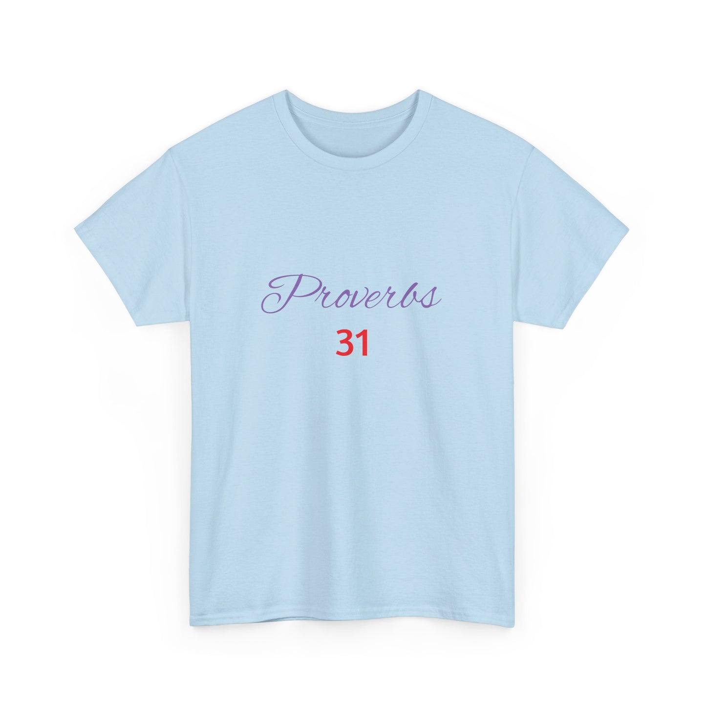 Proverbs 31, Unisex Heavy Cotton Tee