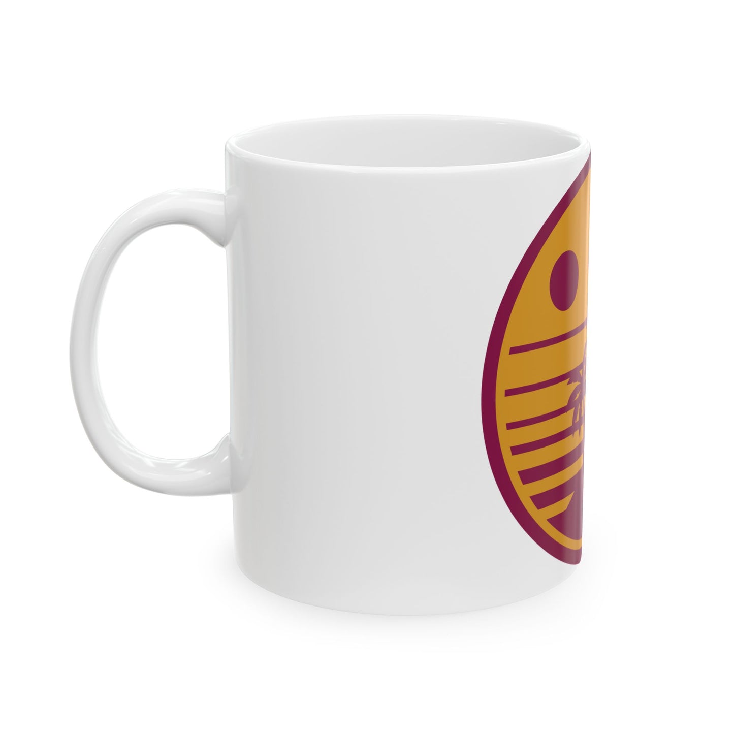 Tropical Ceramic Mug, (11oz, 15oz)