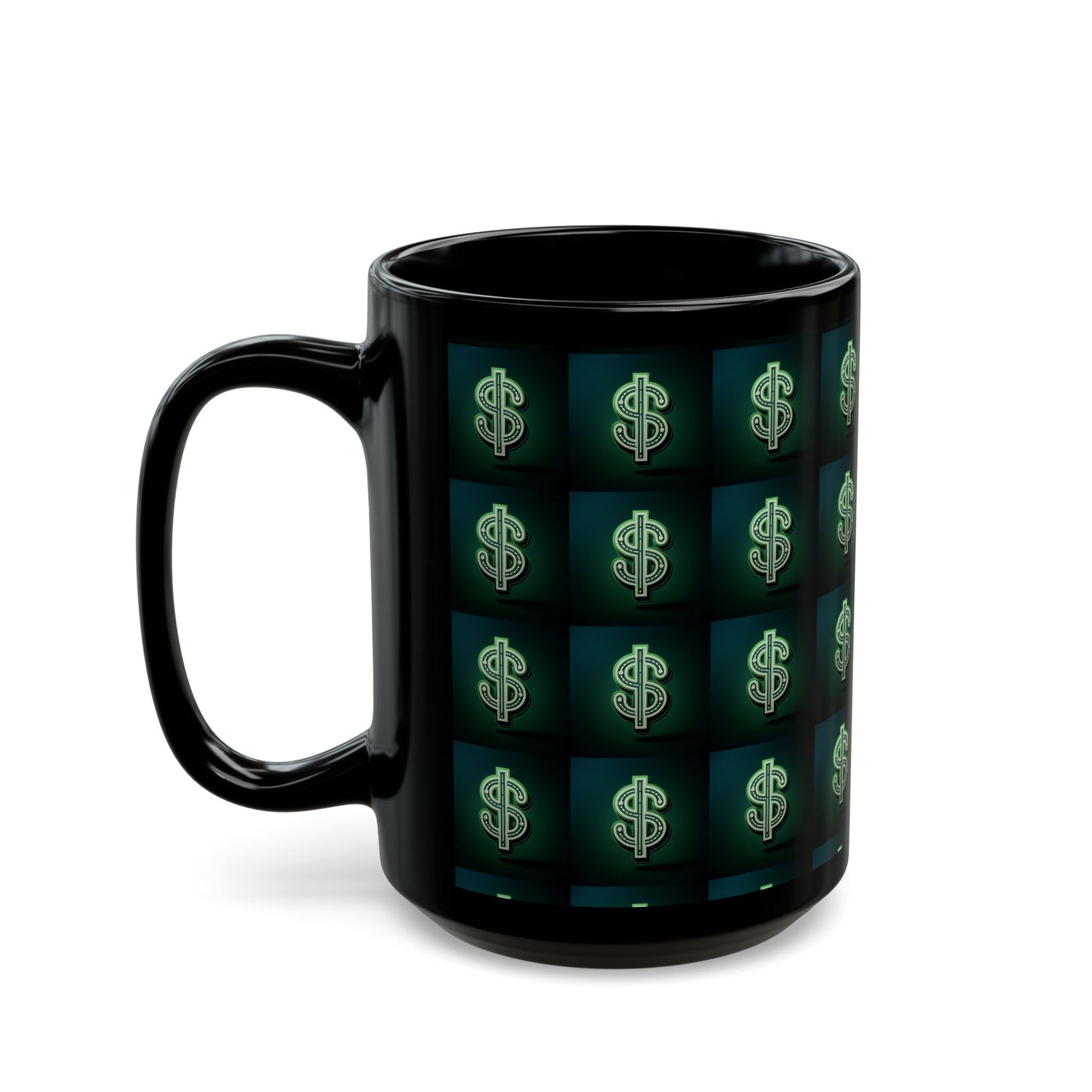 Rich Cup, Black Mug (11oz, 15oz)