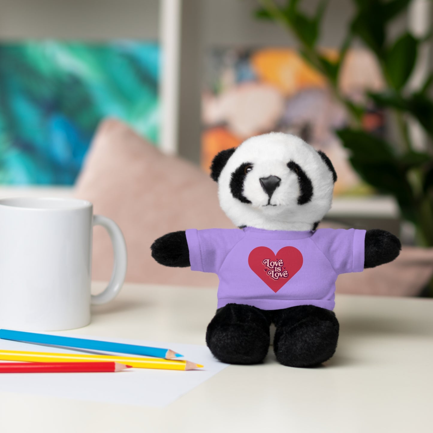 Love, Stuffed Animals with Tee