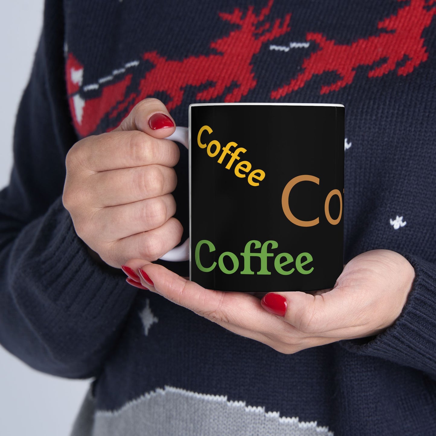 Coffee-coffee, Ceramic Mugs, (11oz, 15oz) Coffee 1st
