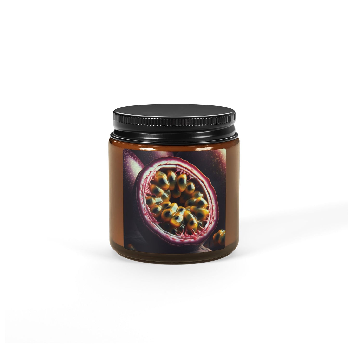 Peppered Passion Scented Soy Candle (Multi-Size, 9 oz and 4 oz Amber Jar)
