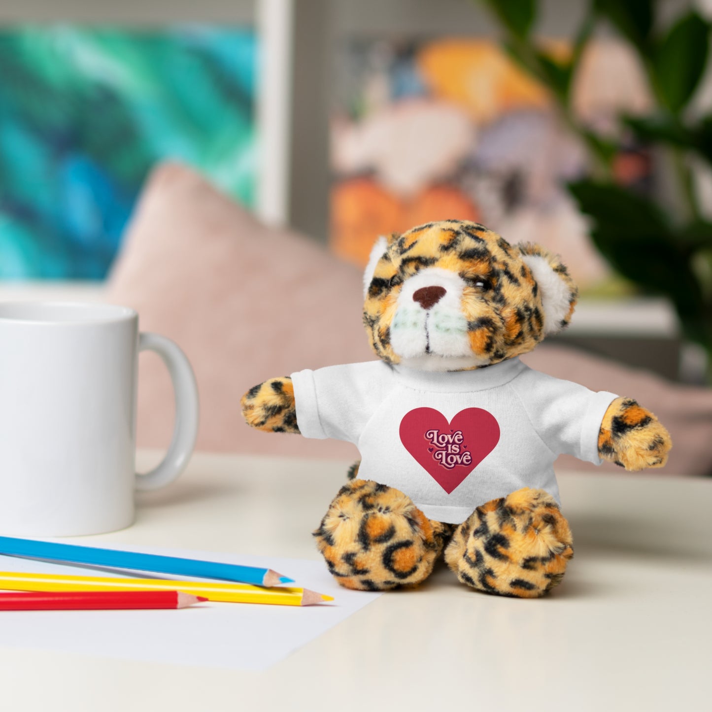 Love, Stuffed Animals with Tee
