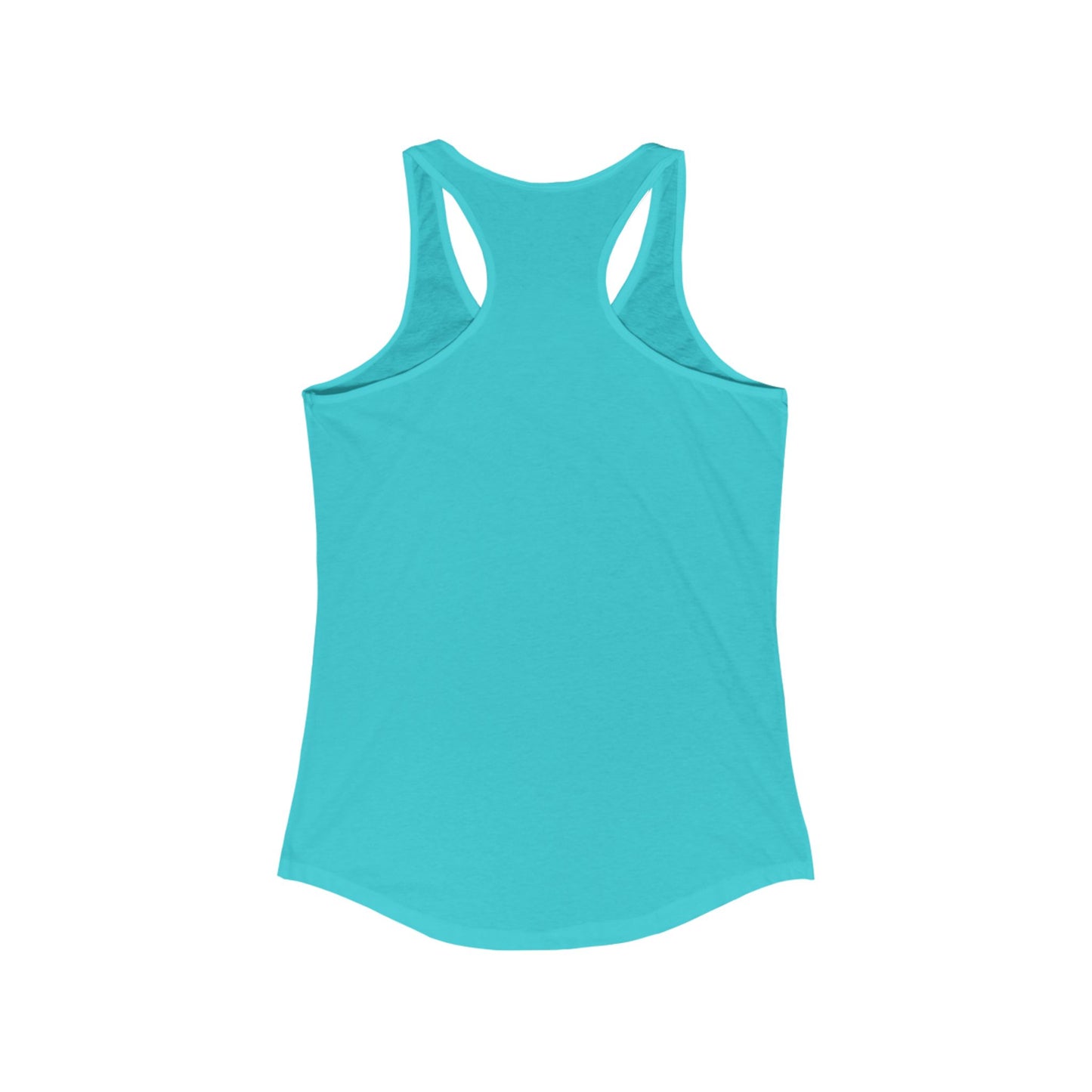 Smile/Drink, Women's Ideal Racerback Tank