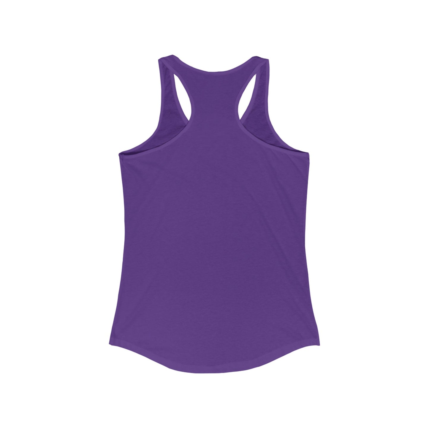 Smile/Drink, Women's Ideal Racerback Tank
