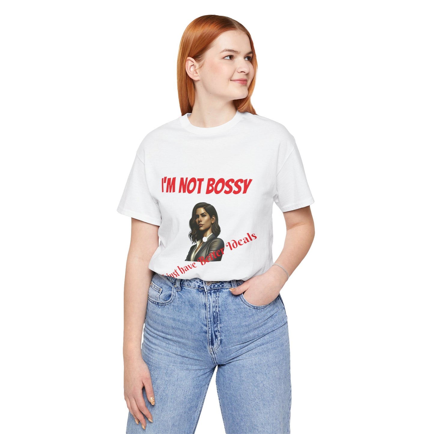 Bossy, Unisex Jersey Short Sleeve Tee