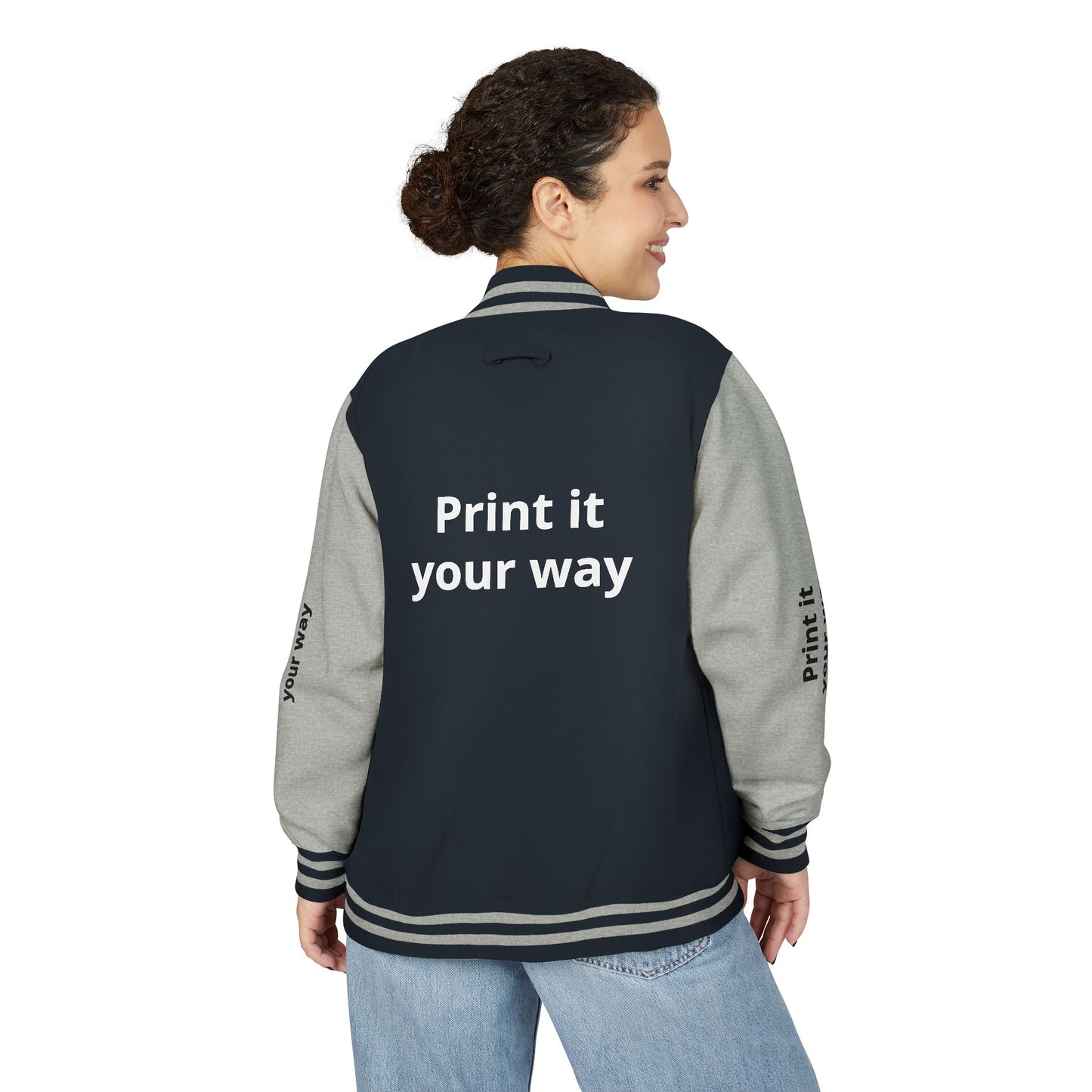 Letterman Jacket — "Print It Your Way" Custom Varsity Jacket
