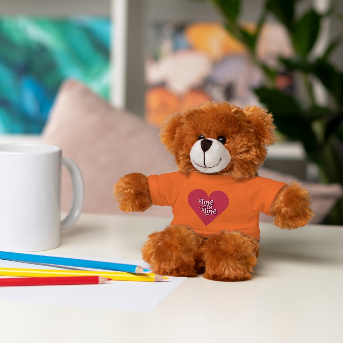 Love, Stuffed Animals with Tee