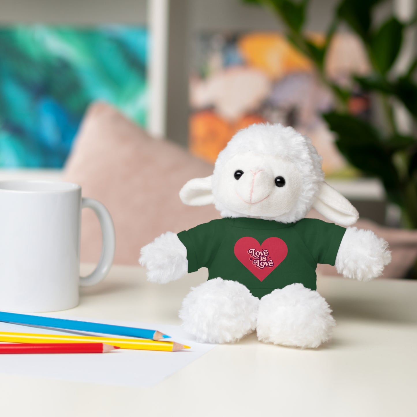 Love, Stuffed Animals with Tee