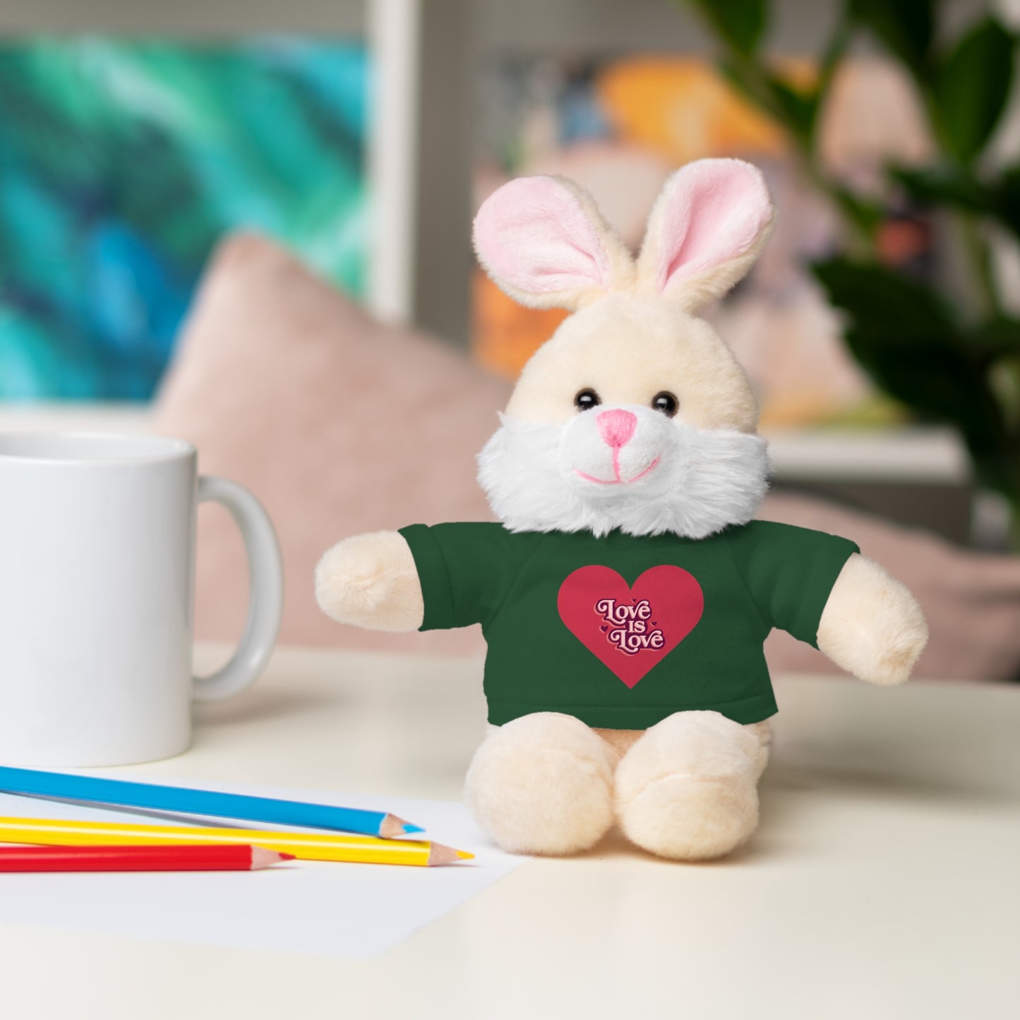 Love, Stuffed Animals with Tee