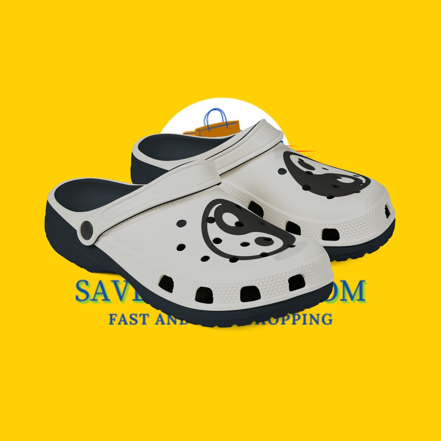 Y & Y  Print, EVA Foam Rubber Shoes (AOP)